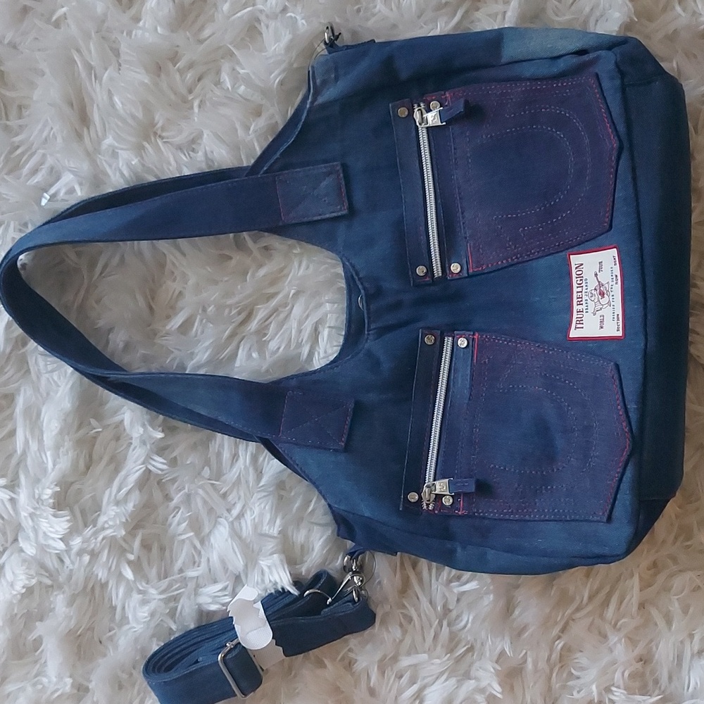 True religion denim bag